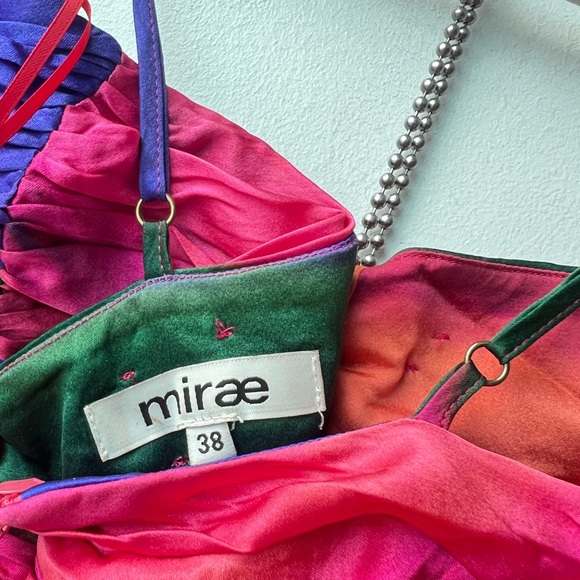 Dallas Dress by Mirae in Multi-Stripe - Picture 7 of 7